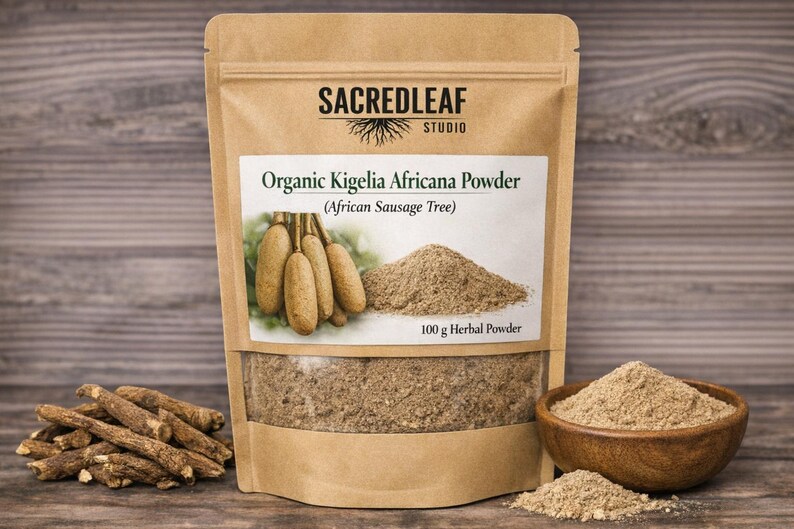 Pure Kigelia Africana Fruit Powder, African Sausage Tree for Men’s ...
