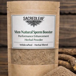 Men's Natural Sperm Booster Herbal Tea, Cissus Populnea Blend (Wildcrafted)