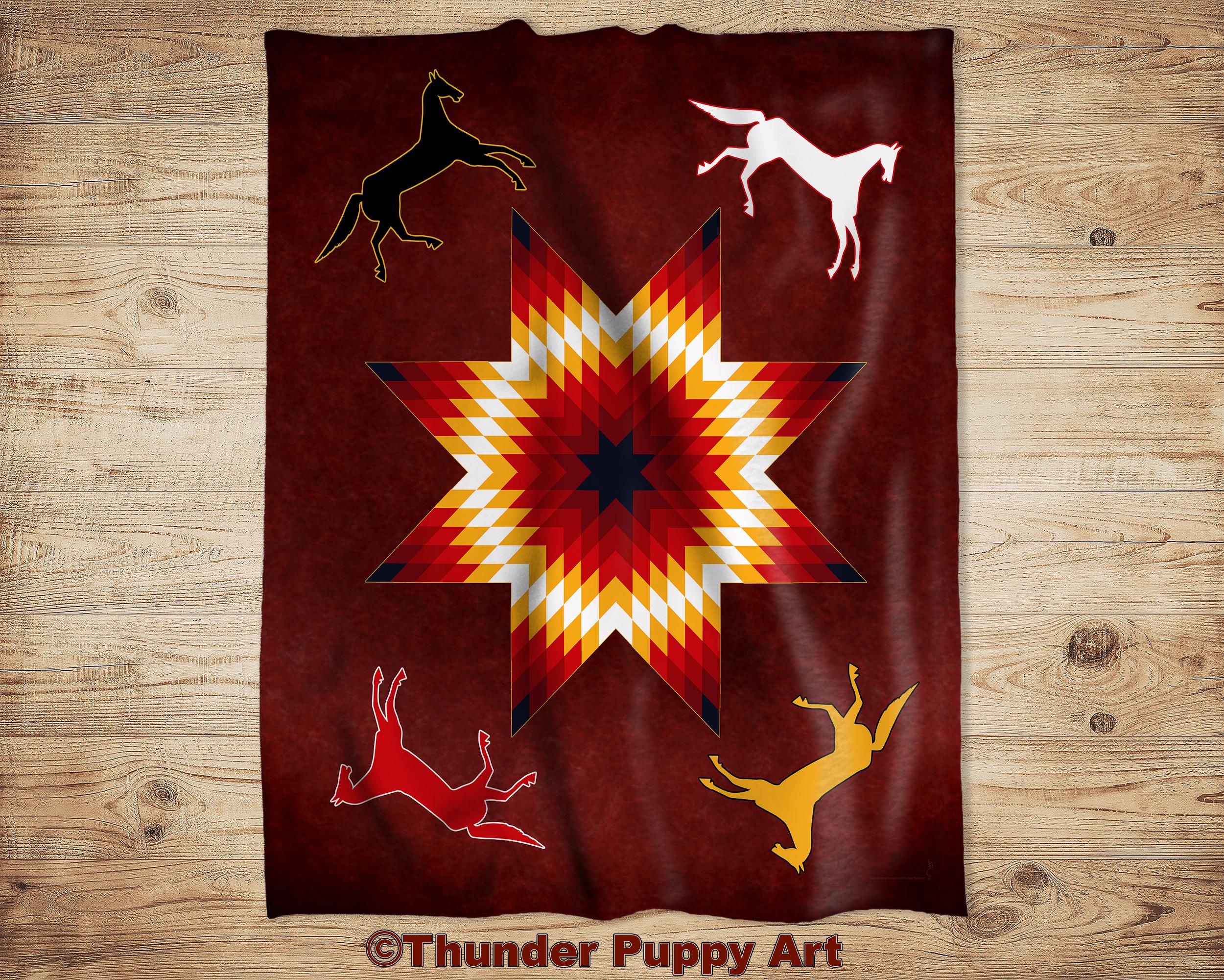 Native american star quilt - Etsy 日本