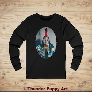 Sitting Bull Custer Killers  Long Sleeve Tee, Native Pride, Lakota, Sioux, Portion Donated