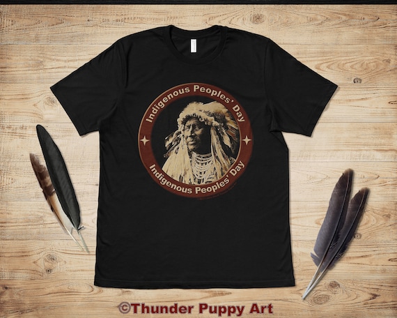 Headdress Native American T-Shirt Indigenous Peoples Day Tee Headdress Native American T-Shirt Indigenous Peoples Day Tee