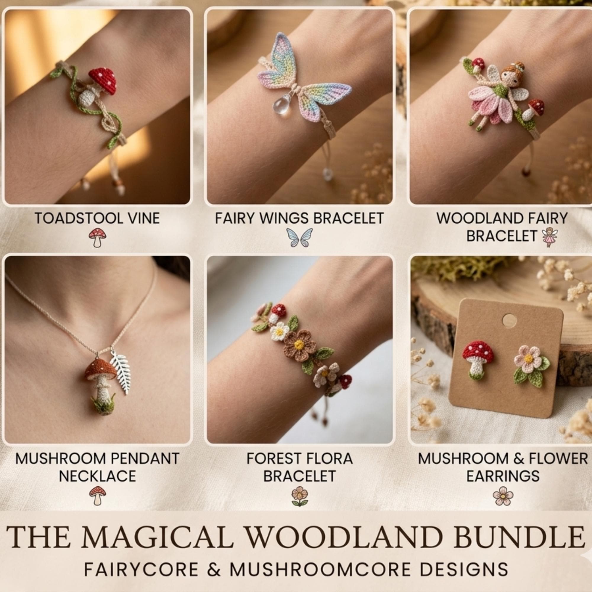 Micro Crochet Pattern Bundle