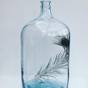 2 Gallon Glass Water Jug - Etsy