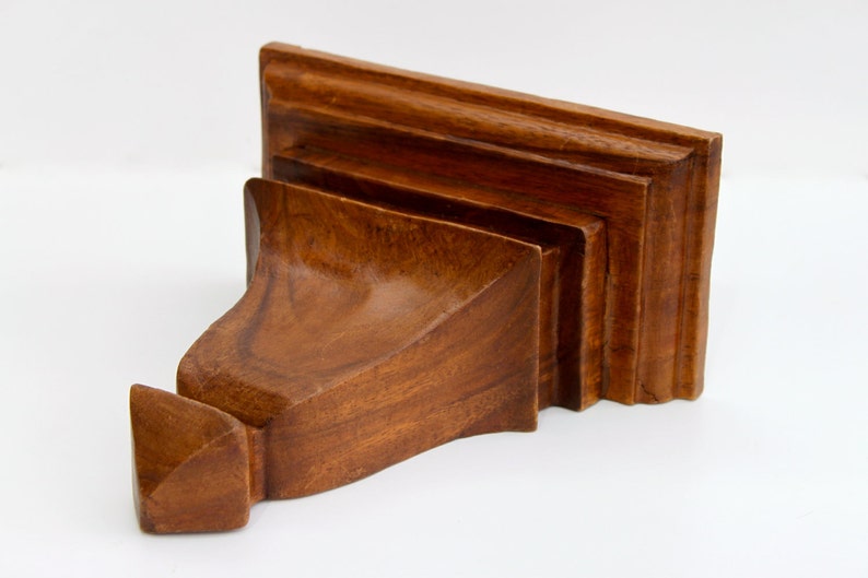 Wooden wall sconce/shelf Etsy