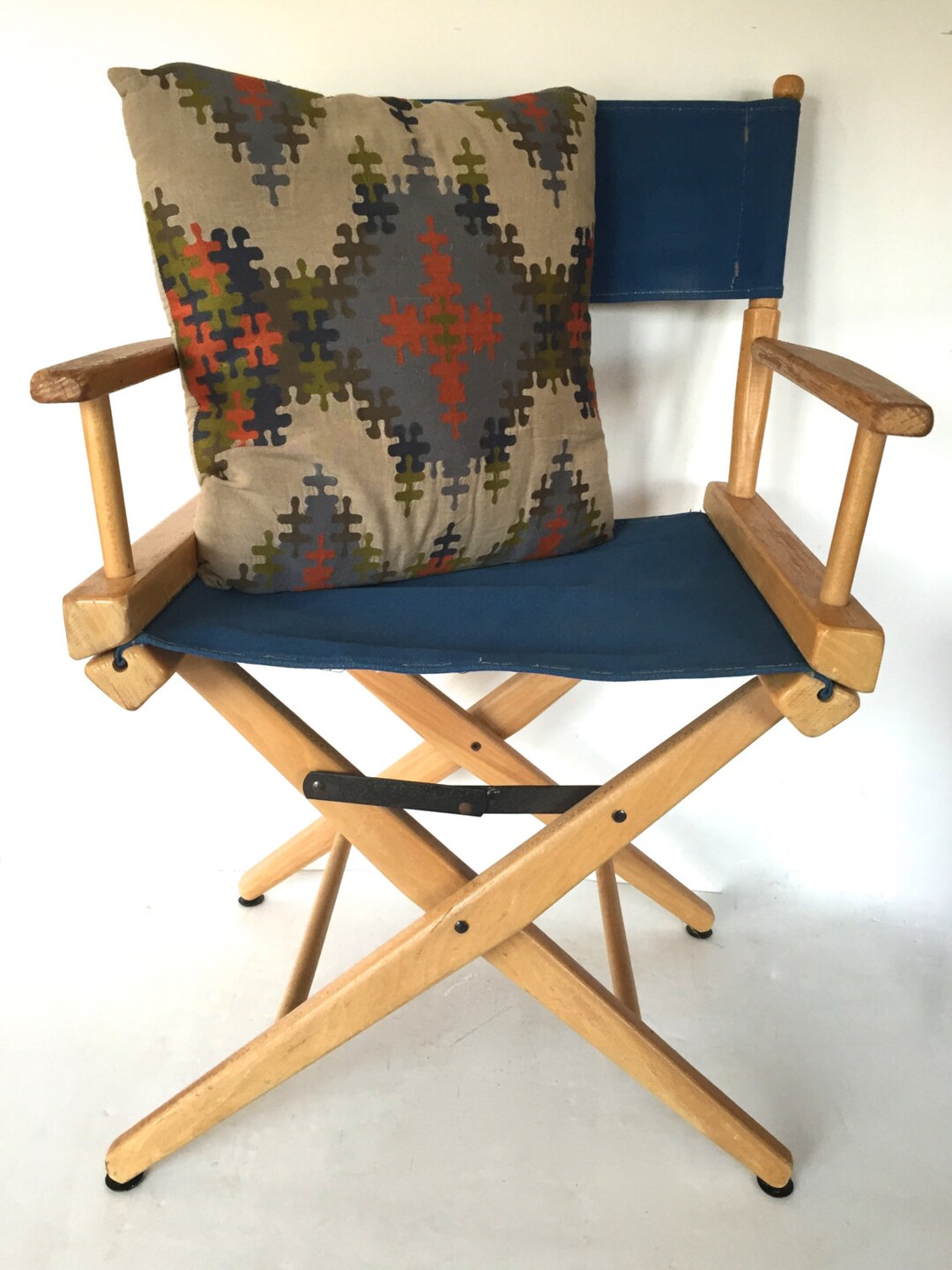 Vintage Folding Directors Chair Etsy