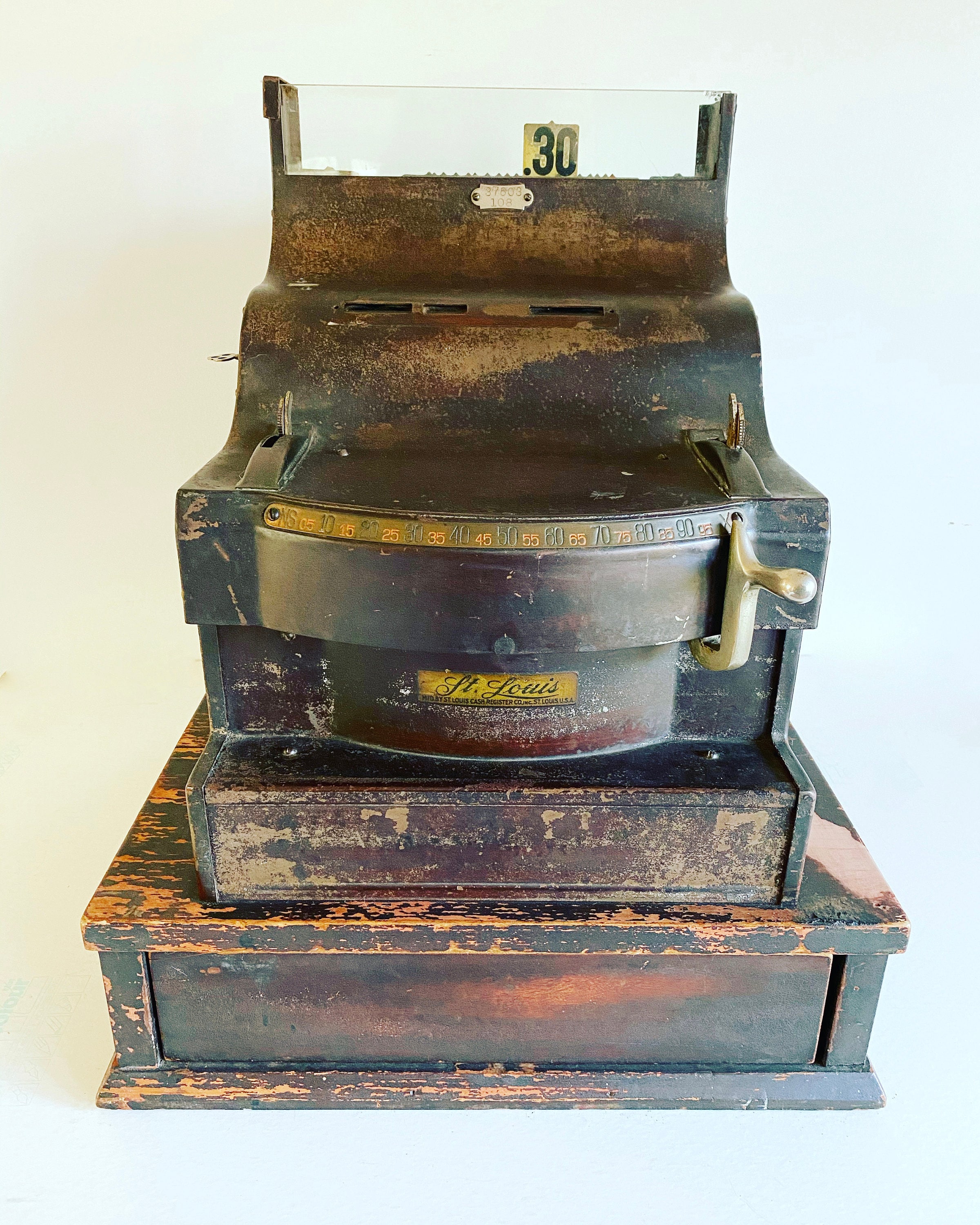 Antique St Louis Cheese Cutter Cash Register - Etsy