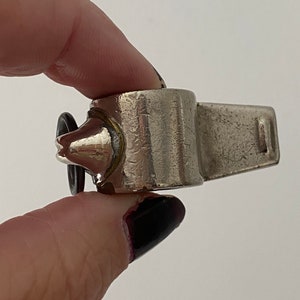 Sifflet Vintage The Acme Thunderer - Métal - Made In England - Police/train