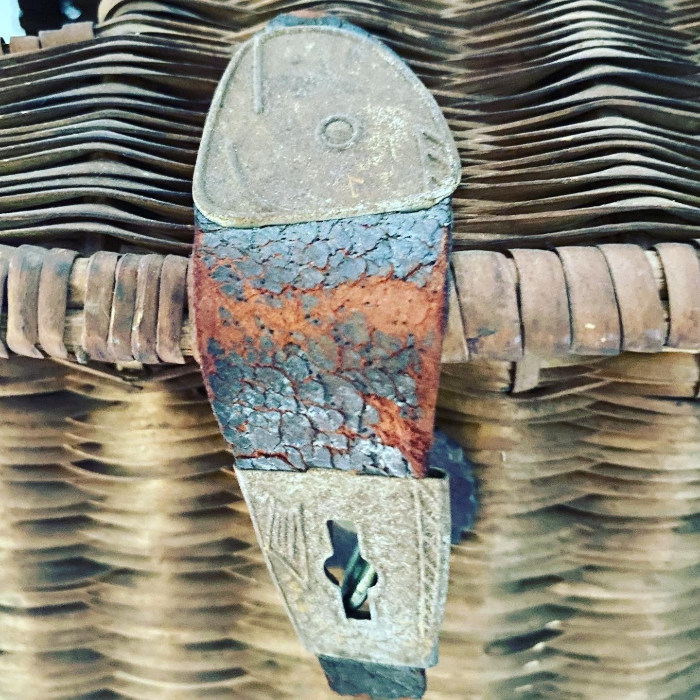 Vintage Bait BasketVintage creel Basket Etsy