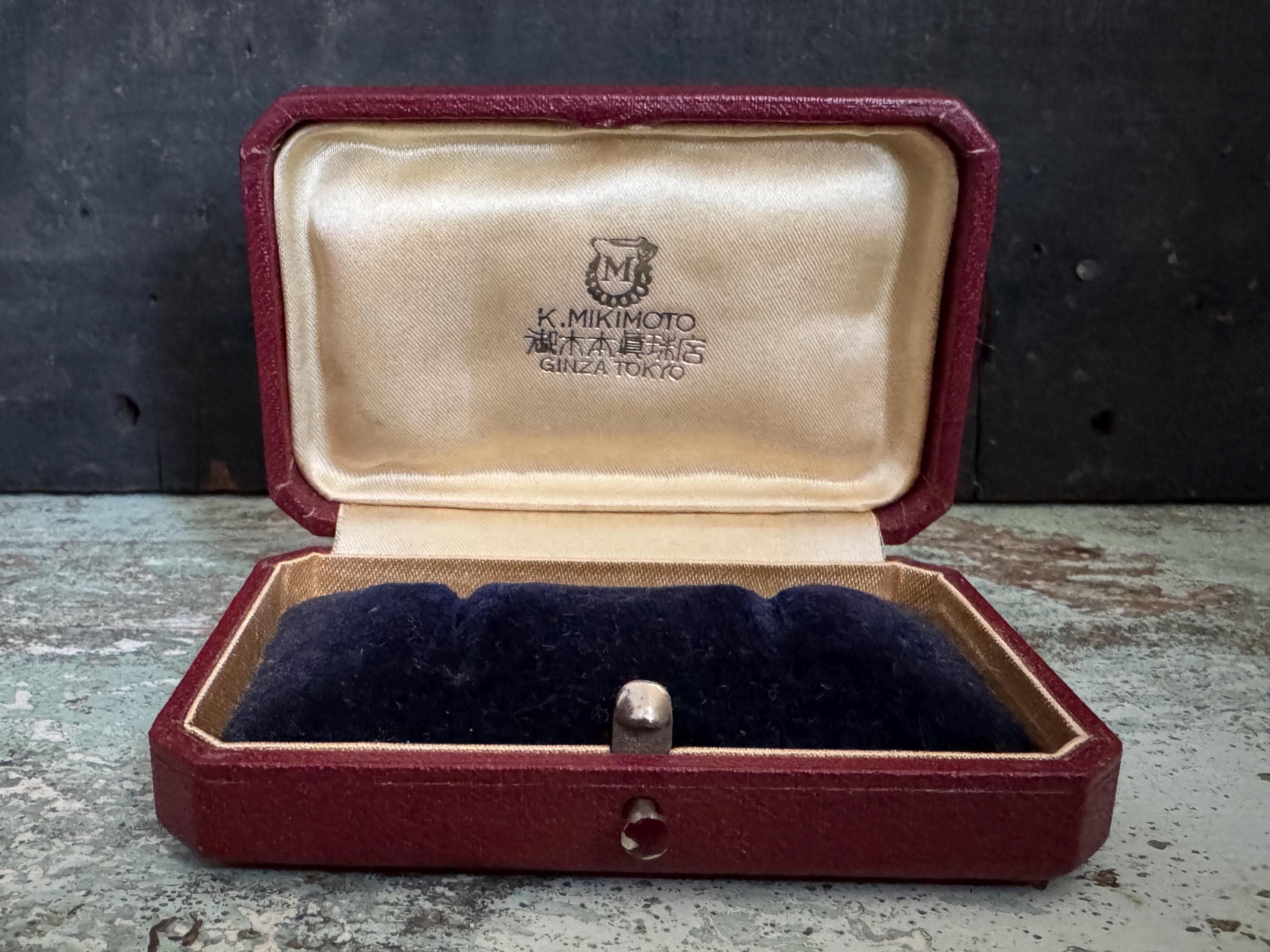 Vintage Mikimoto Box - Etsy