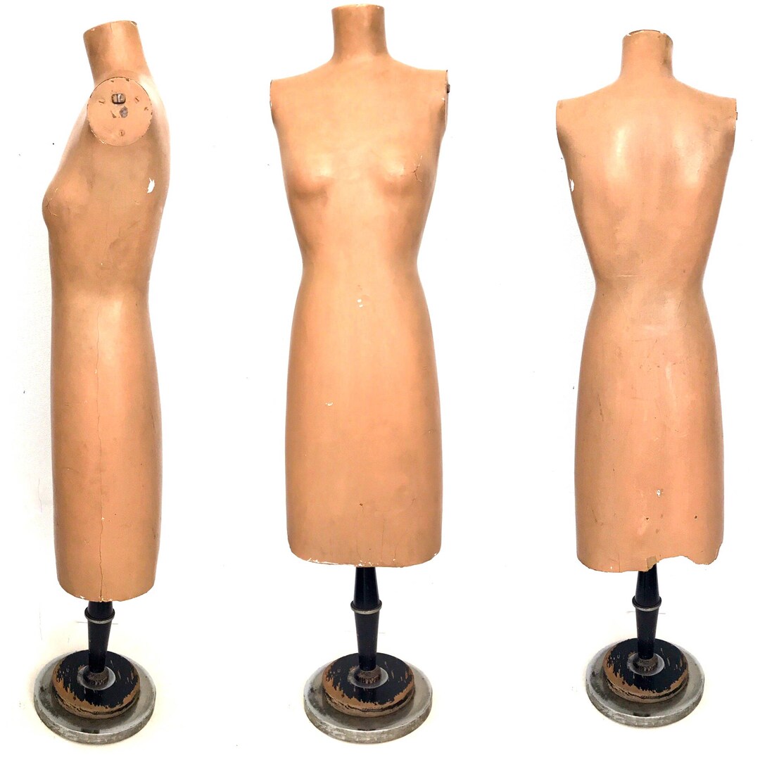 Rare Antique Vintage Dress Form Mannequin - Etsy