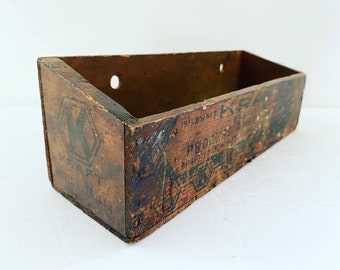 Vintage cheese box / One box