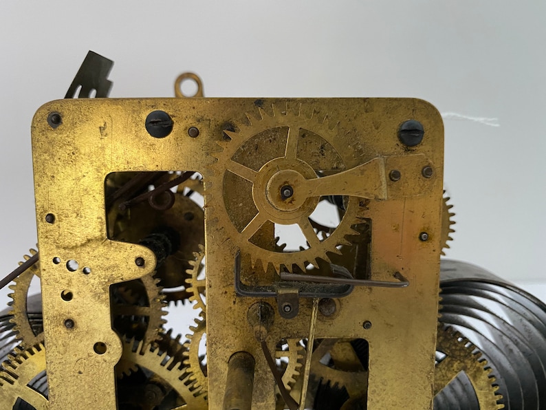 Antique Clock Mechanism Etsy