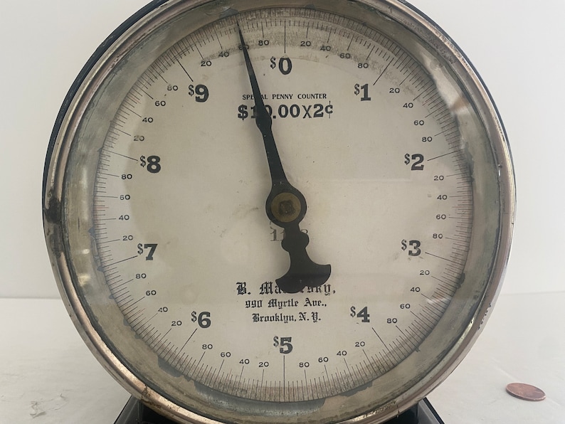 Antique Penny Scale - Etsy