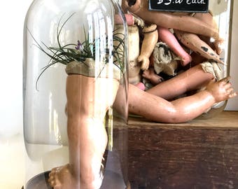 Vintage creepy doll body parts / limbs