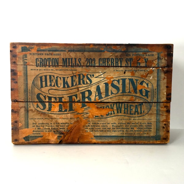 Vintage wooden crate/box