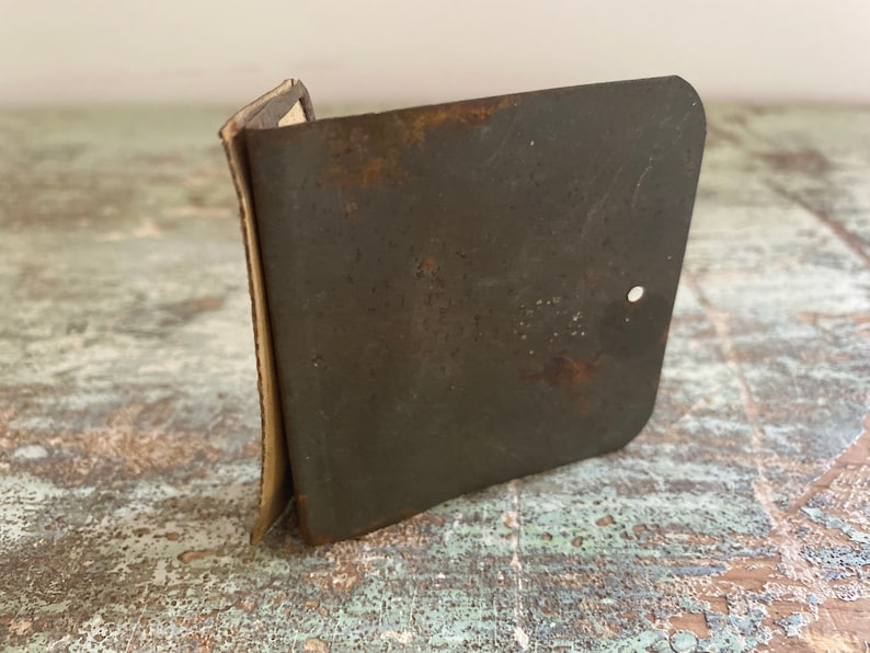 Vintage Metal Price Tag Holder: General Store Display image 2