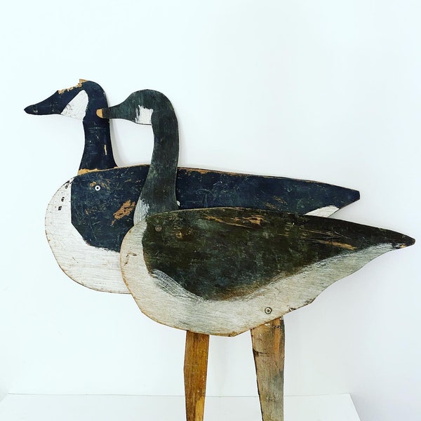 Vintage folk art Canadian Geese