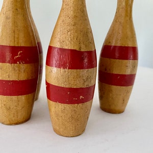Vintage Table Top Bowling Pins - Etsy