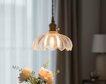 Vintage Style Messing Pendelleuchte, Rustikale Cafe Beleuchtung