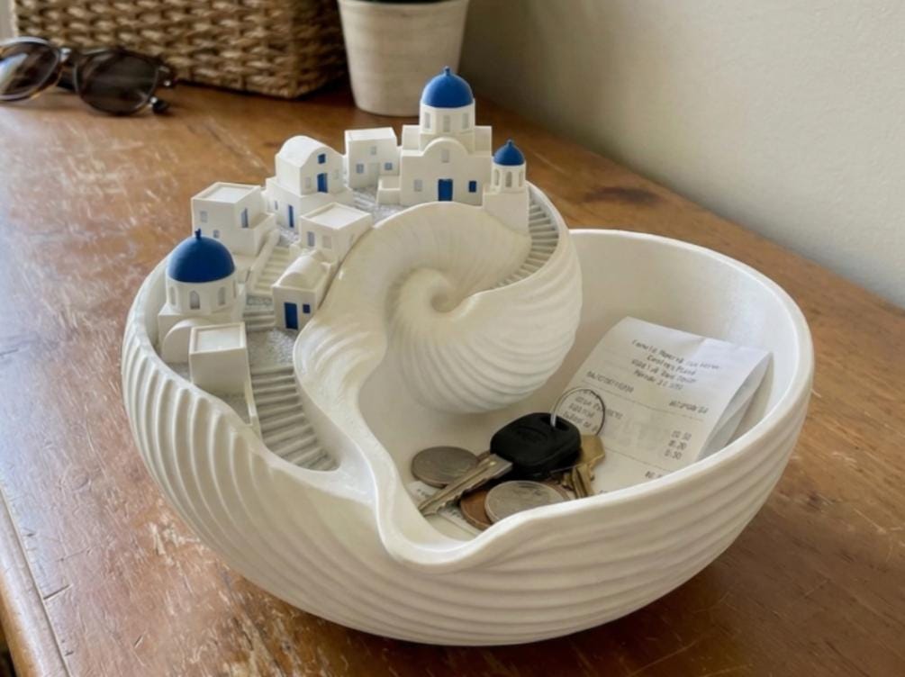 Santorini Plates - Etsy