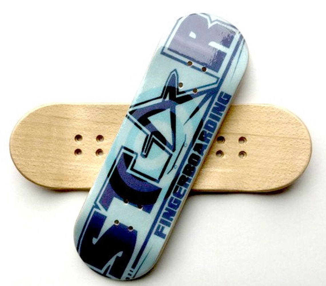 Custom Graphic Wooden FingerBoard Deck w/ Your Personalized Etsy