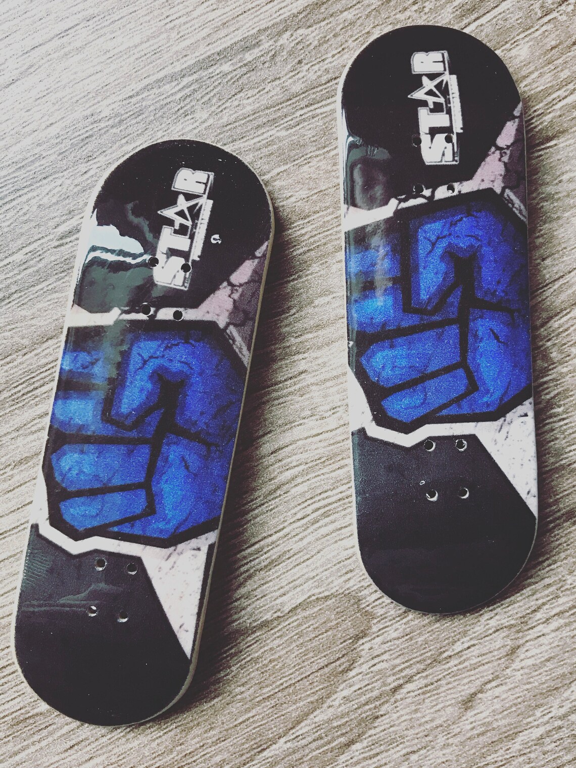 CUSTOM GRAPHIC Wood Fingerboard Complete w/ Fingerboard Etsy