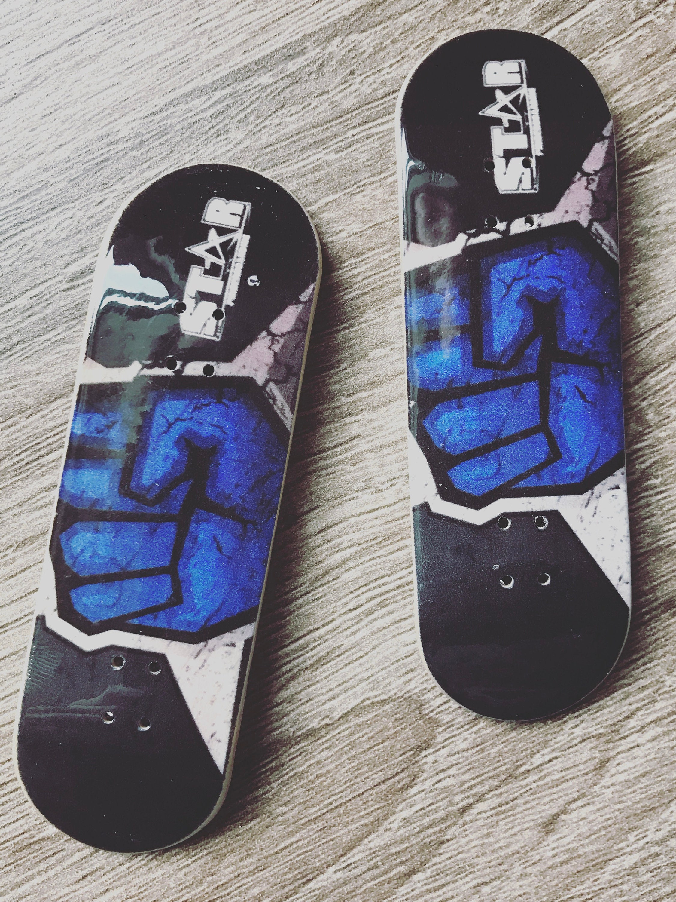 CUSTOM GRAPHIC Wood Fingerboard Complete w/ Fingerboard Etsy