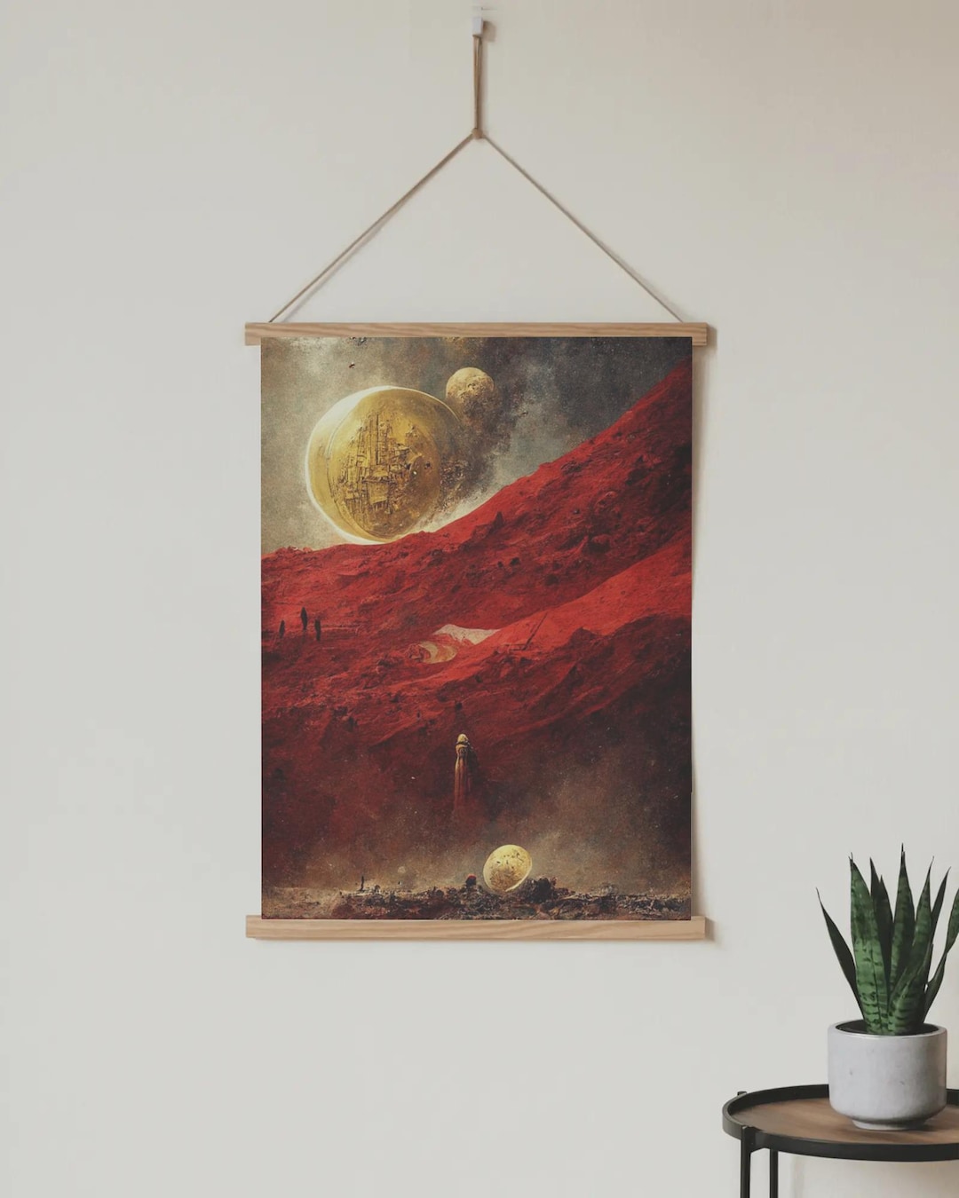 Red Rising Sci-fi Art Poster - Darrow Mars Wall Art, Digital Download ...