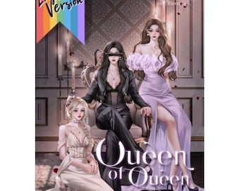 Queen of Queen (Omegaverse) | Thailändsk GL Yuri-roman | Engelsk digital PDF-nedladdning