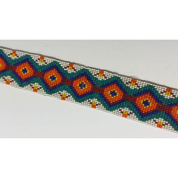 Handcrafted Native American Multicolor Beaded Str… - image 7