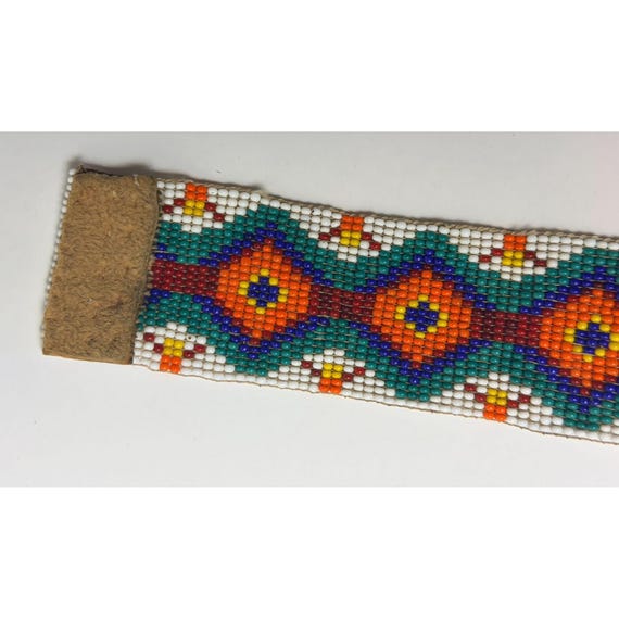 Handcrafted Native American Multicolor Beaded Str… - image 8