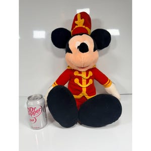 Vintage Disney Mickey Mouse Band Director Leader 2000 Plush Stuffed Toy image 2