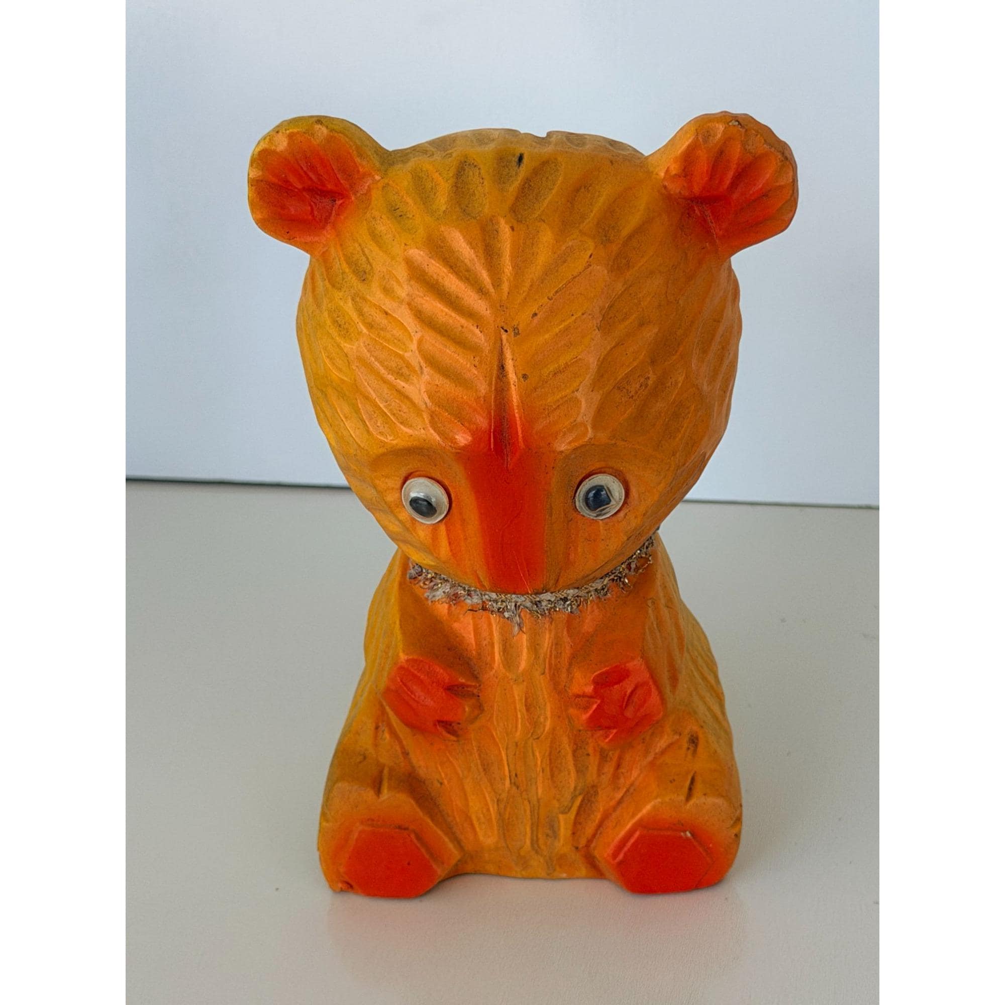 Carnival Prize Orange Bear Plush / プライズ Carnival Prize Bear - Etsy