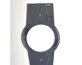 1970年代製 Moen 蛇口カバープレート モデル94174 ブライトシルバークローム仕上げ 13インチ (未使用品)
