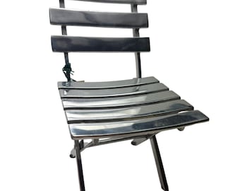 Whimsical Mariposa #2400 Garden Chair Cocktail Napkin Holder 10 1/4" Aluminum