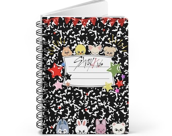 Stray Kids SKZOO Notizbuch Spiralbindung | Kpop Themed Journal