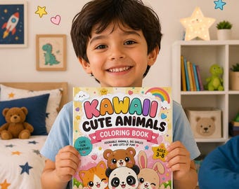 Malbuch | Softcover Beschäftigungsbuch für Kinder | 8.5x11 Kreatives Zeichenbuch | Spaß Malvorlagen Geschenk