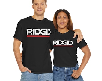 Camiseta unisex/camiseta estampada de herramientas profesionales RIDGID