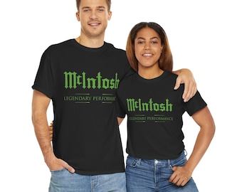 Camiseta unisex / Camiseta estampada de McIntosh Amplifiers: Rendimiento Legendario