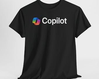 Camiseta unisex / Camiseta estampada con software Microsoft Copilot e IA