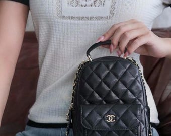Chanel GWP Mini backpack with adjustable straps EUC