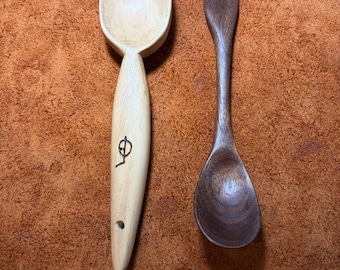 Hand Carved Wooden Spoon