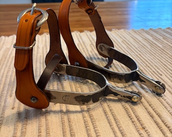 Hand Made Custom Spurs to order - Complete Set