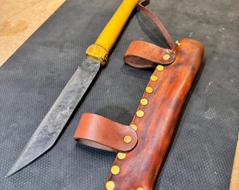 Hand Forged Knife 10-14”- Made to Order