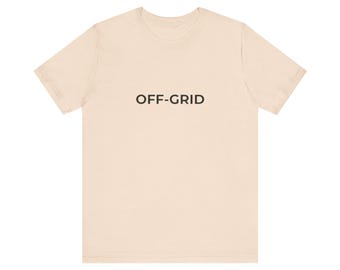 Off-Grid Unisex Jersey Kurzarm-T-Shirt