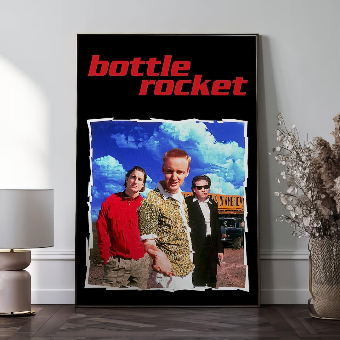 Bottle Rocket Movie Poster,wall Art, Home Decor, Movie Collectibles ...