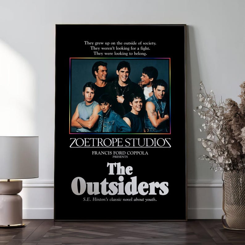 THE OUTSIDERS Movie Posters,wall Art, Home Decor, Movie Collectibles ...
