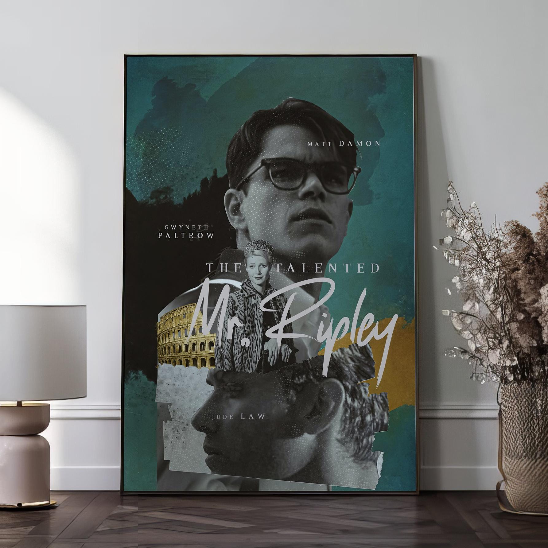 The Talented Mr. Ripley Movie Poster,wall Art, Home Decor, Movie ...