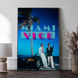 Miami Vice Poster - Etsy