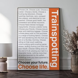 Trainspotting vintage poster - Etsy 日本
